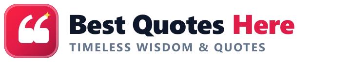 Best Quotes Here Logo - Ultimate Collection of Famous Quotes, Wisdom, and Inspiring Sayings